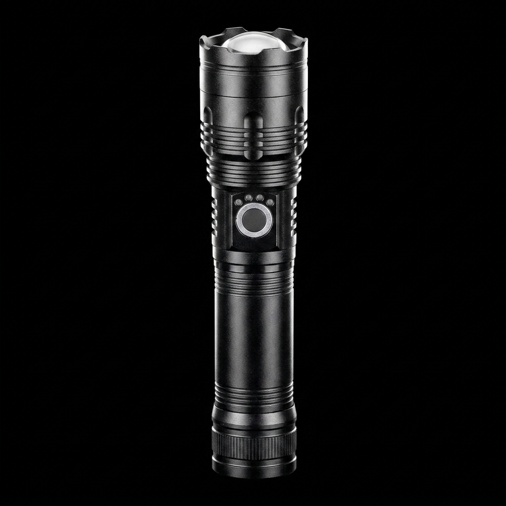 Long-Range Zoom Flashlight